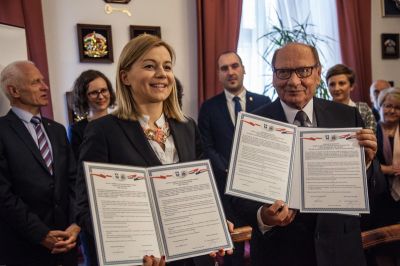 Delegacja ze Splitu w Ratuszu